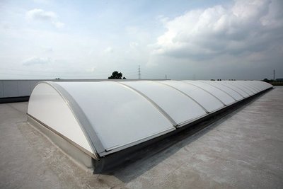 Monster Zonwerend Roofshield White Polycarbonaat  Ext.
