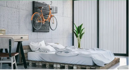 Decoratief| Premium |Statisch | Ribbelglas | Mat