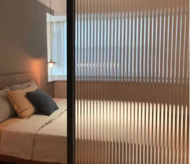 Decoratief| Premium |Statisch | Ribbelglas