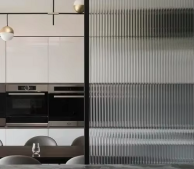 Decoratief| Premium |Statisch | Ribbelglas