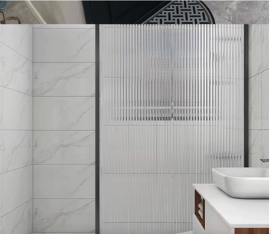 Decoratief| Premium |Statisch | Ribbelglas