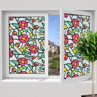 Glas in lood Bloemen | Premium | 1