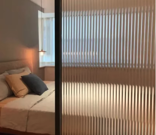 Decoratief| Premium |Statisch | Ribbelglas