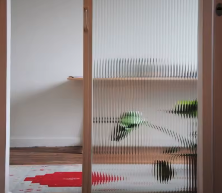 Decoratief| Premium |Statisch | Ribbelglas