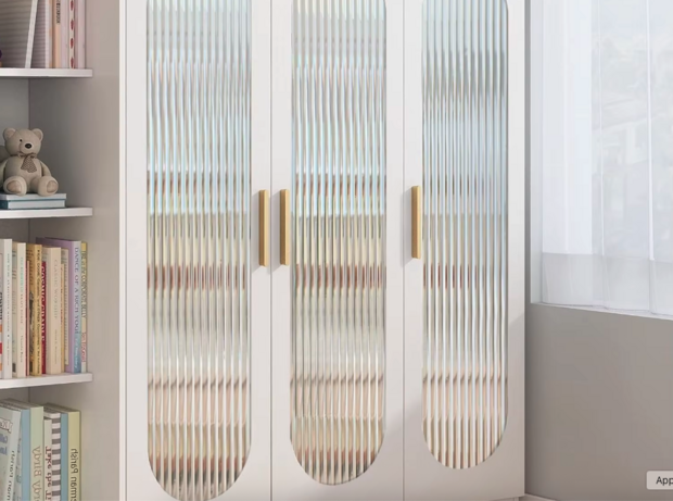 Decoratief| Premium |Statisch | Ribbelglas