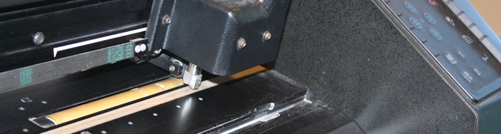 Raamfolie snijmachine