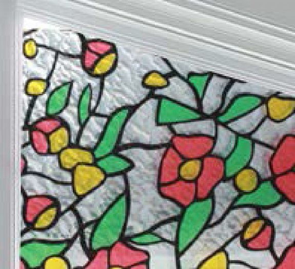 Glas in lood plakfolie | 1 | Kies het patroon dat bij u past