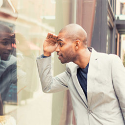 folie? inkijk meer met spiegelfolie - raamfolie-winkel